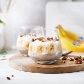 Banana and Coconut Breakfast Pudding