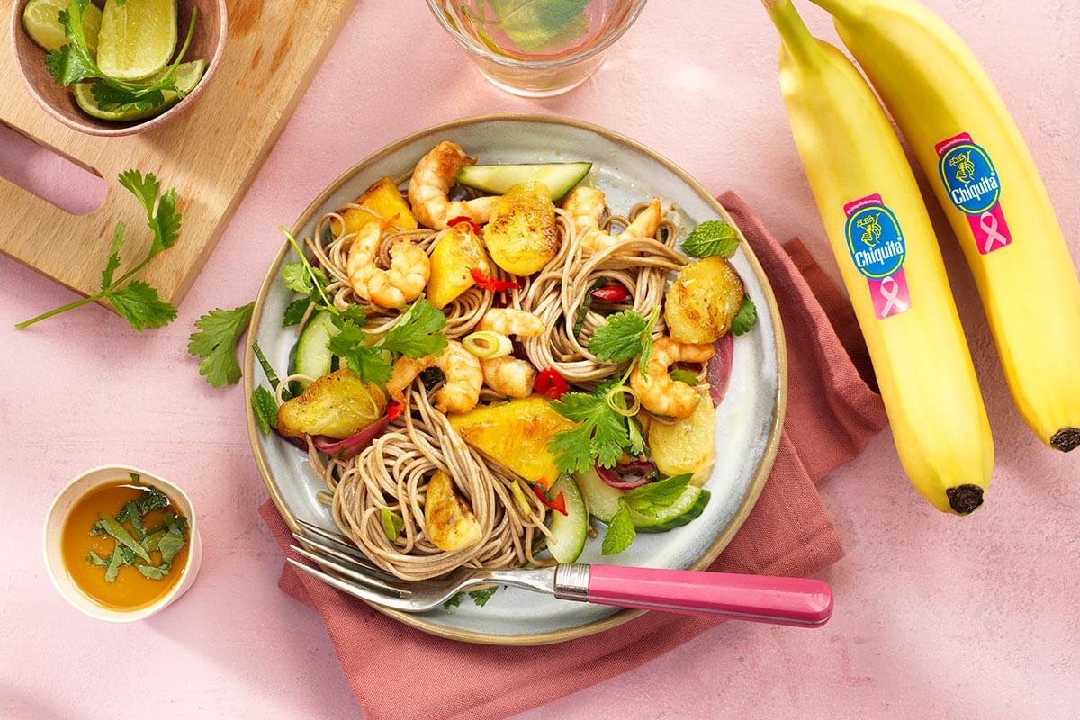 Chiquita banana shrimp stir fry