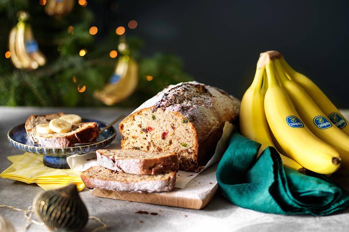 Christmas Chiquita banana bread