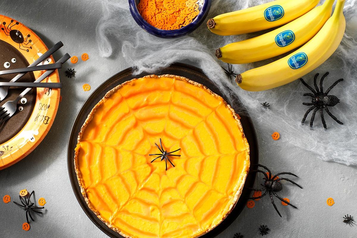 Halloween Pumpkin Pie with Chiquita Banana