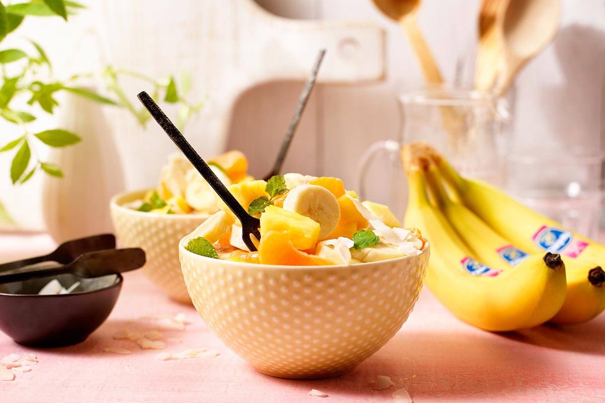 Healthy Light Chiquita Banana Ambrosia Salad