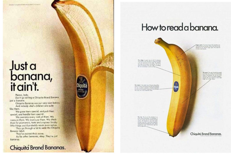 Chiquita advertisingArt