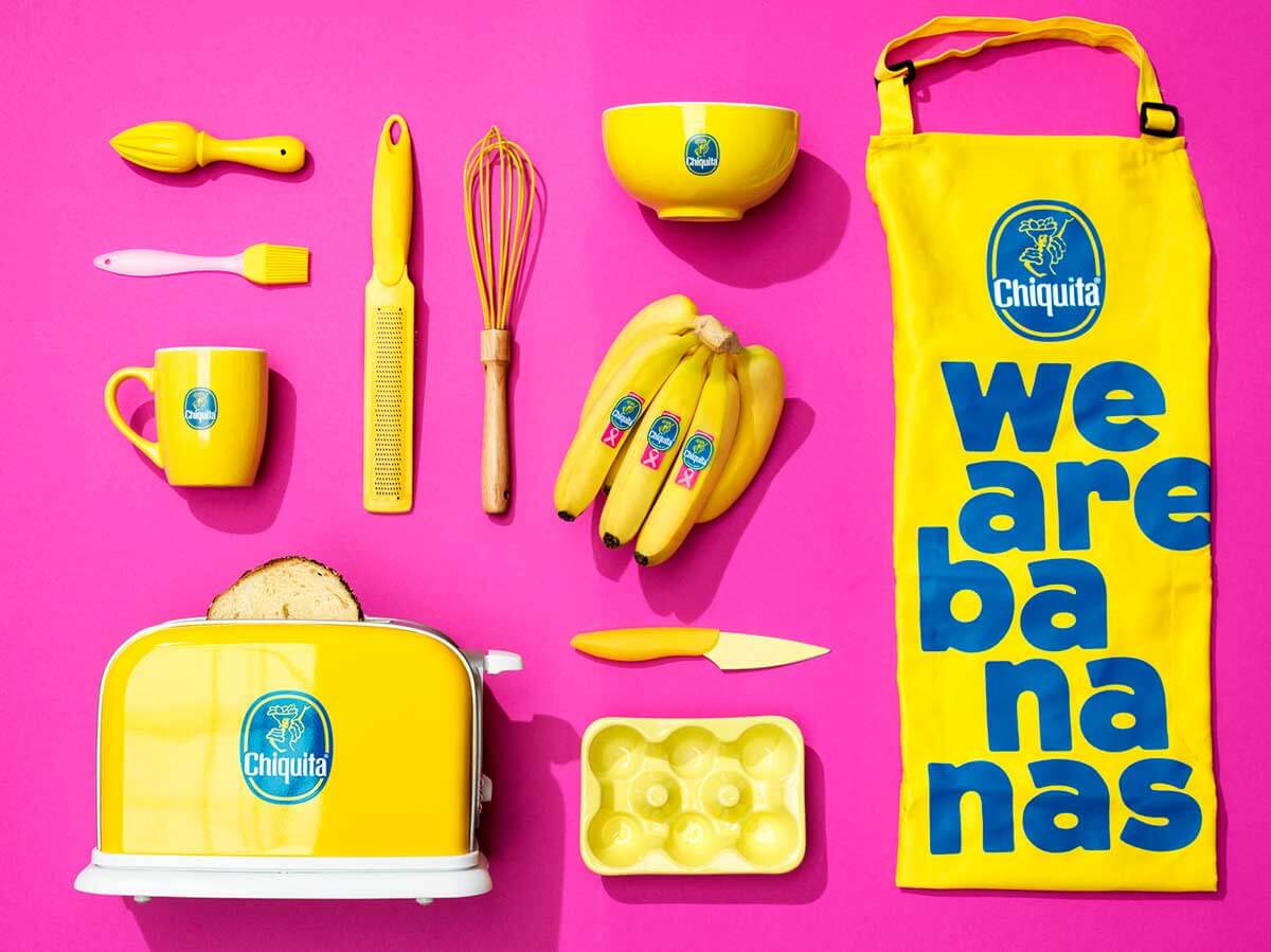Chiquita Pink Sticker cooking model