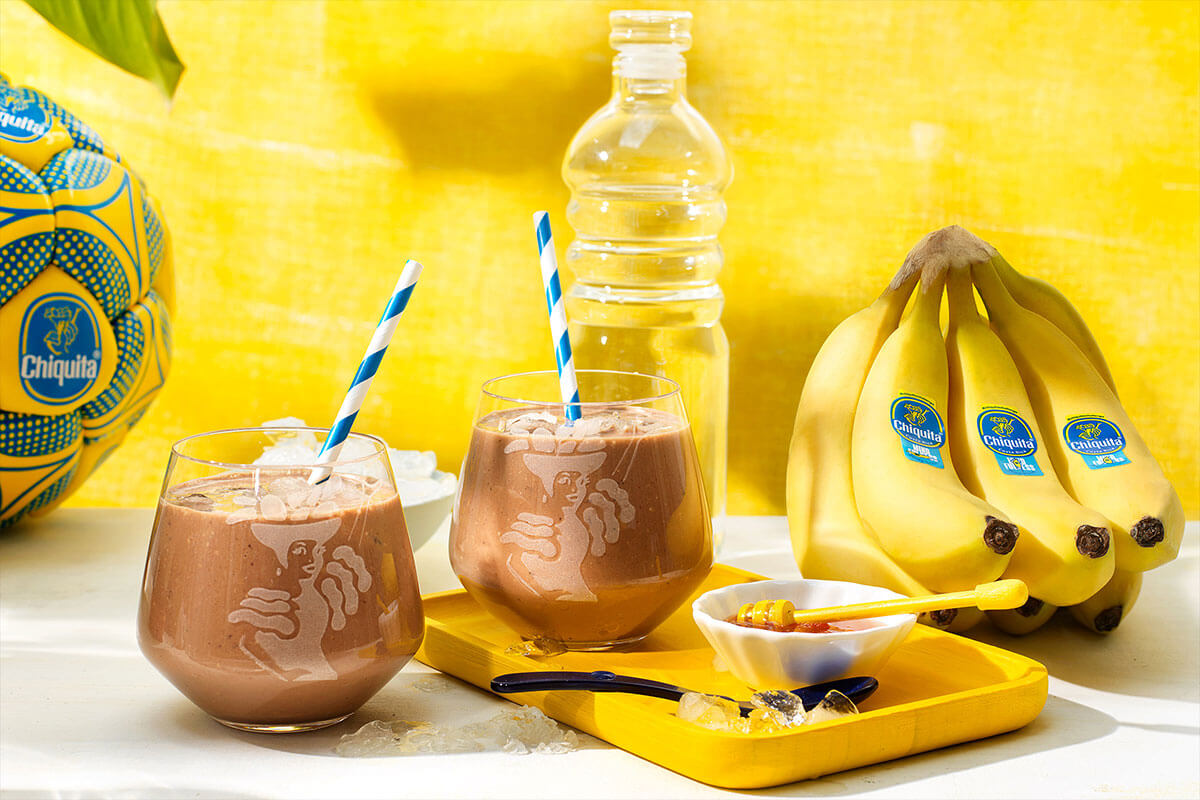 Post Workout Chiquita Banana Protein Shake