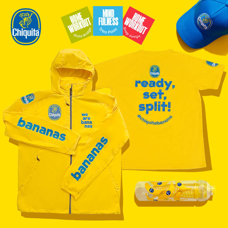 Try to win Chiquita's sports merchandising!