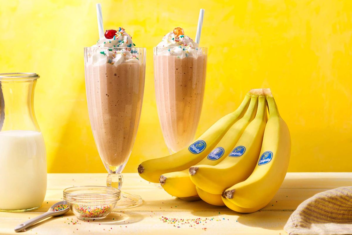 Vintage Chiquita Banana Vanilla Milk Shake