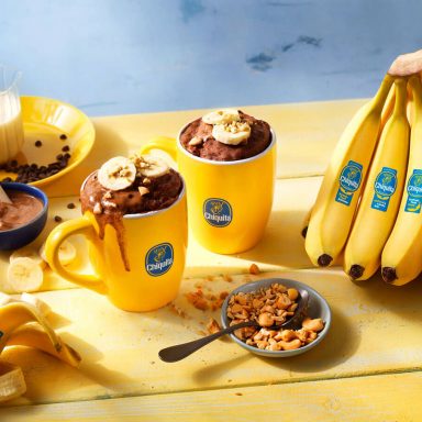 Best Ever Chiquita Banana Chocolate Mug Cake