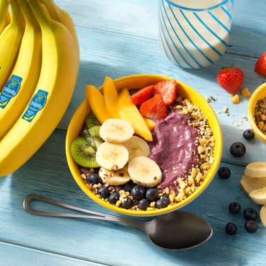 Chiquita Banana Acai Yogurt Bowl