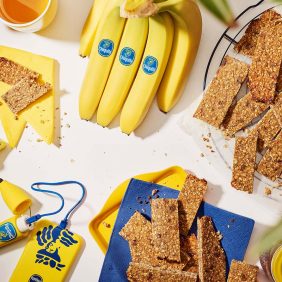 Pre-workout banana & almond energy bars by Chiquita