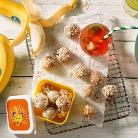 Healthy No-Bake Banana Energy Bites