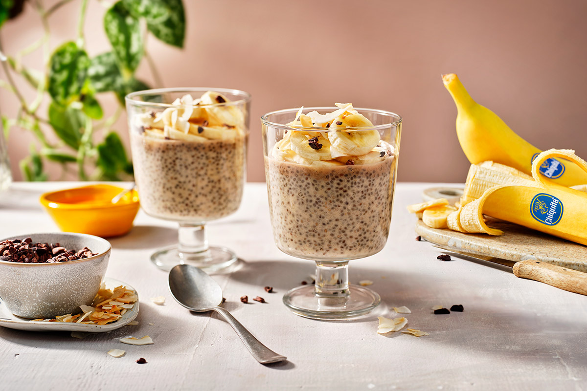 Dairy-Free Banana-Chia Pudding