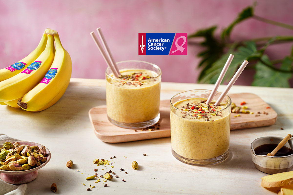 Frozen Chiquita turmeric-ginger shake