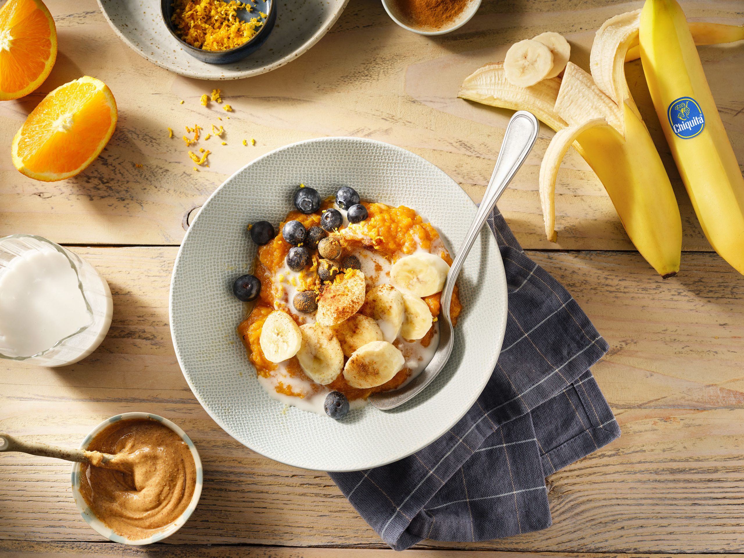 Sweet potato, Chiquita Banana Breakfast Bowl