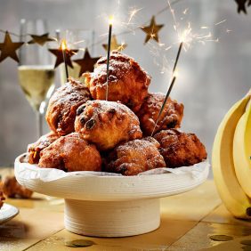 New years dutch dough fritters