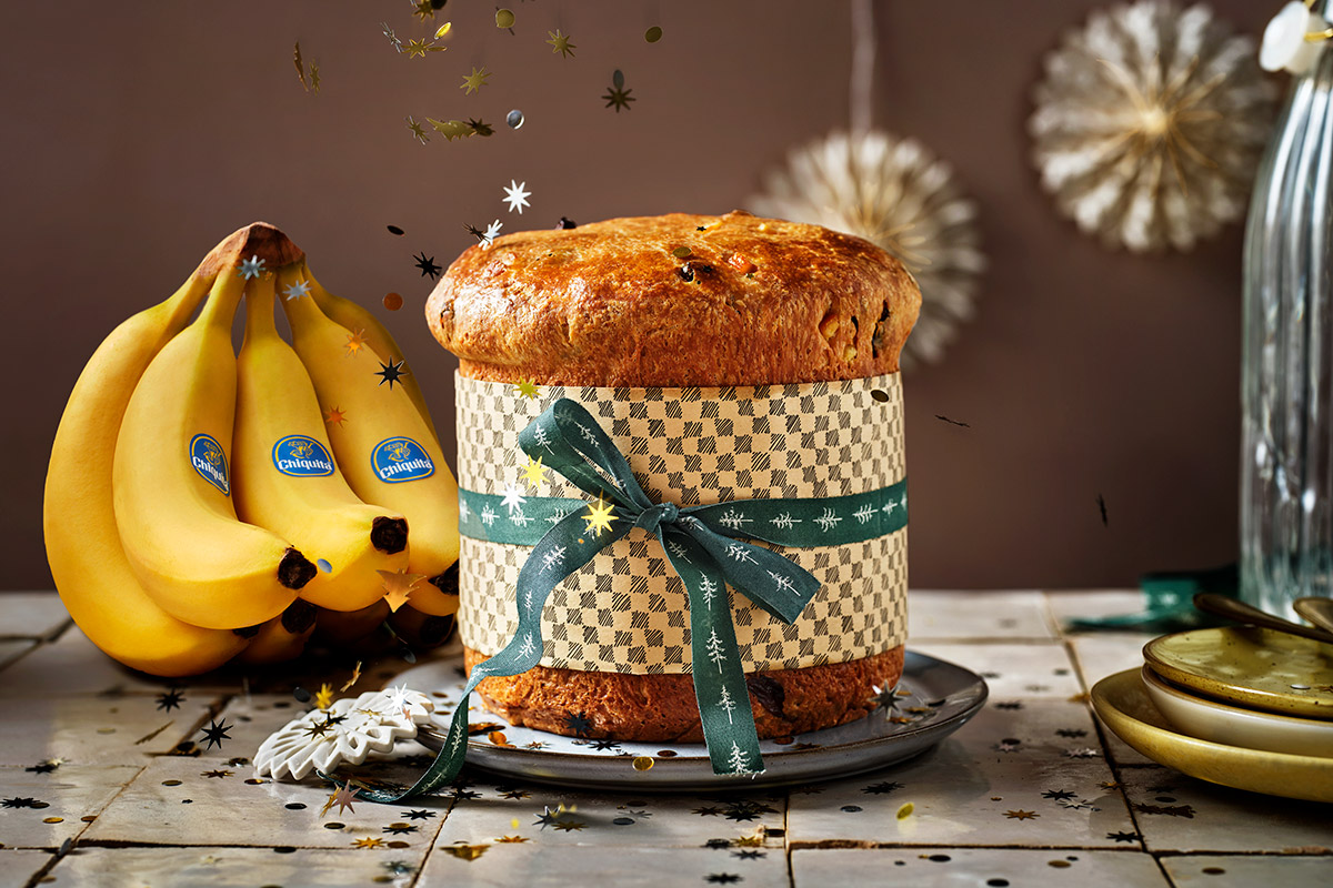 Banana panettone