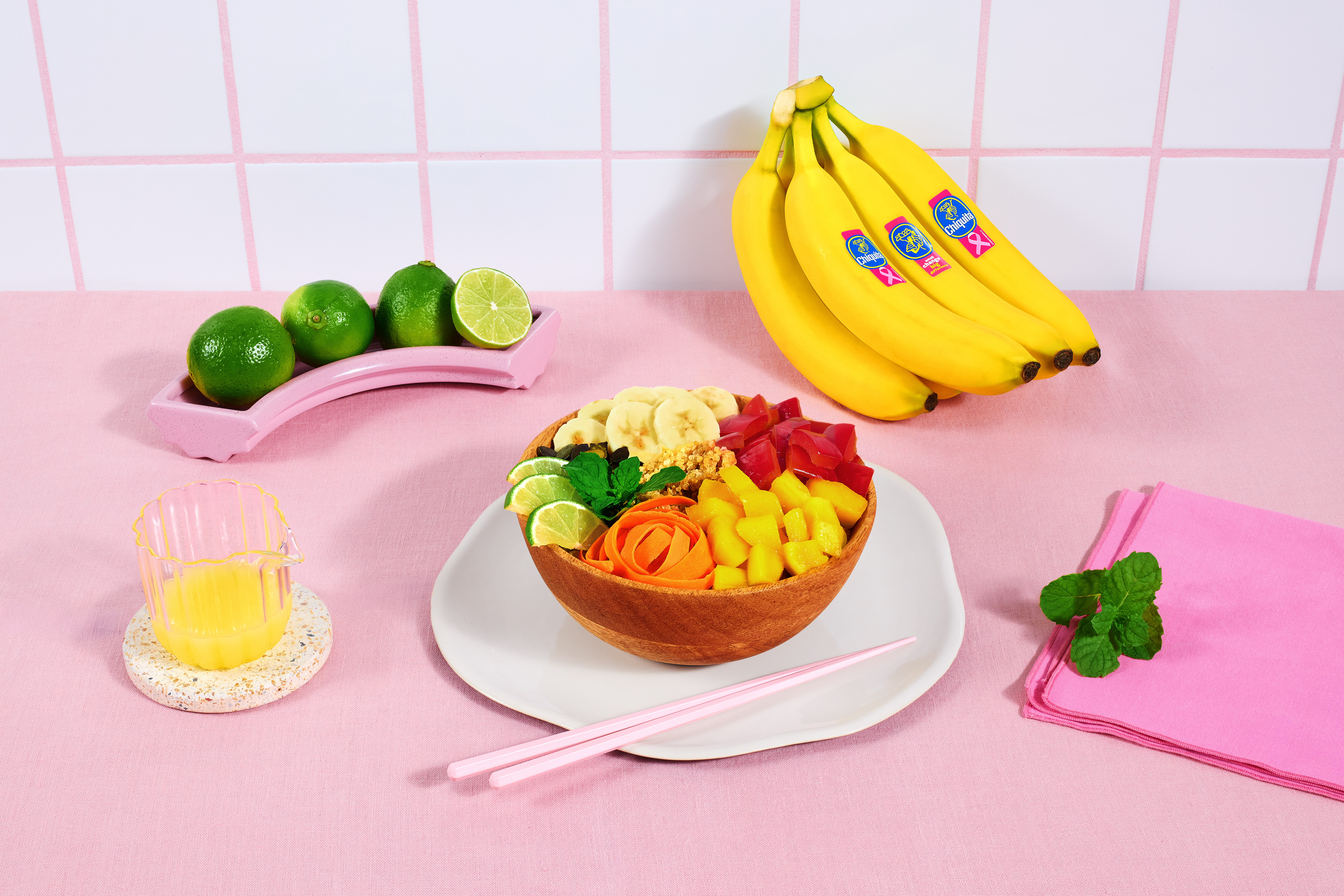 Tropical Bowl with Chiquita Banana