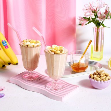 Chiquita Banana and Cashew Shake with Lemon