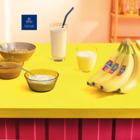 Chiquita Banana, Yogurt & Peanut Butter Smoothie